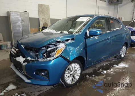 2021 Mitsubishi Mirage G4 Se from USA, damaged, VIN ML32FVFJ7MHF01517